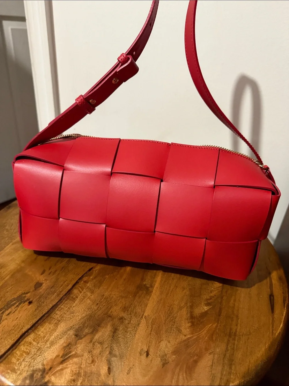 Isadora Woven Shoulder Bag